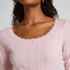 Top de pijama Pointelle, Rosa