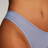Tanga invisible Stripe mesh, Azul