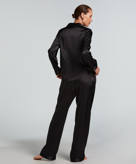 Pantal&oacute;n de sat&eacute;n, Negro