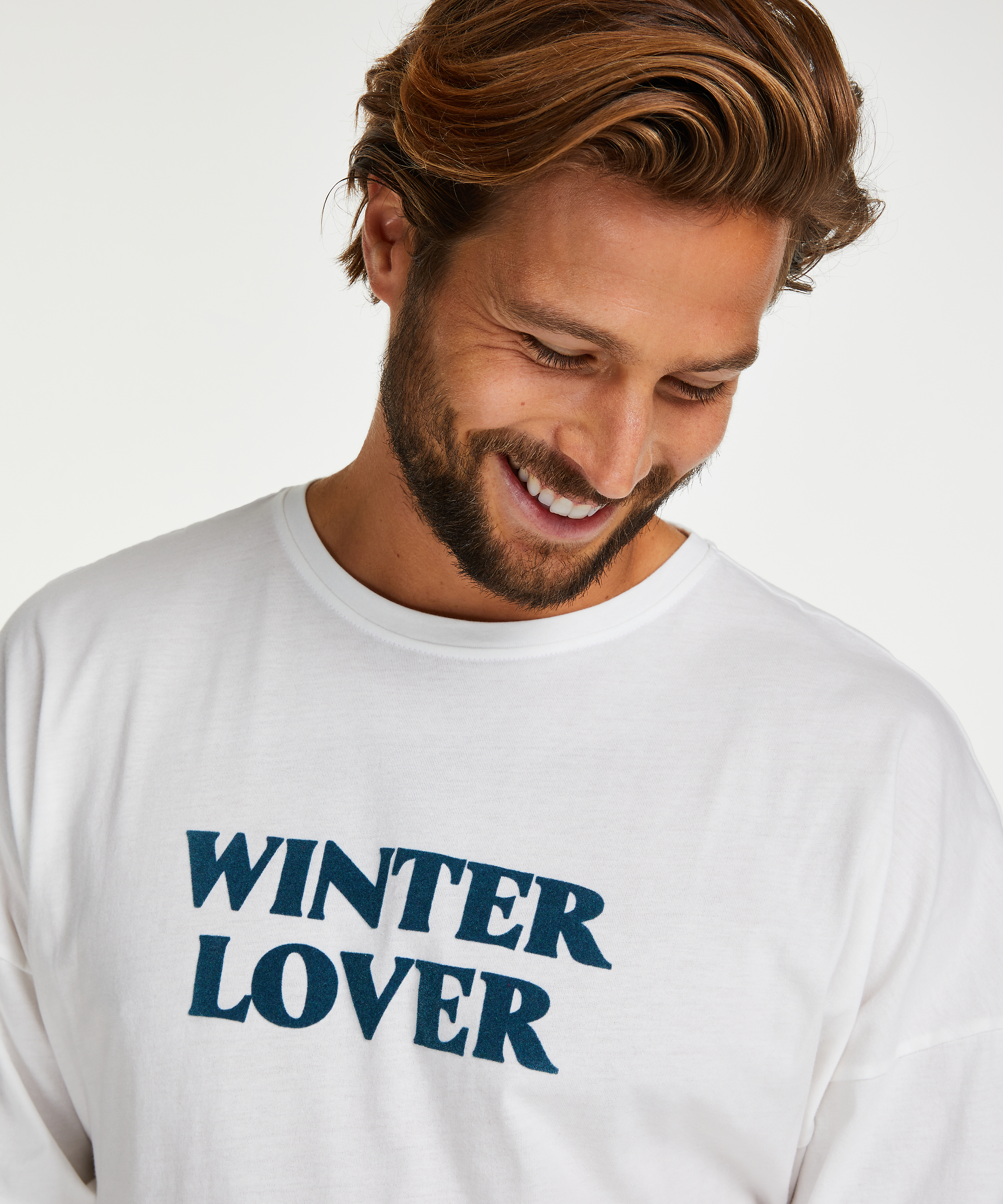 Conjunto de pijama para hombre, Rojo, main