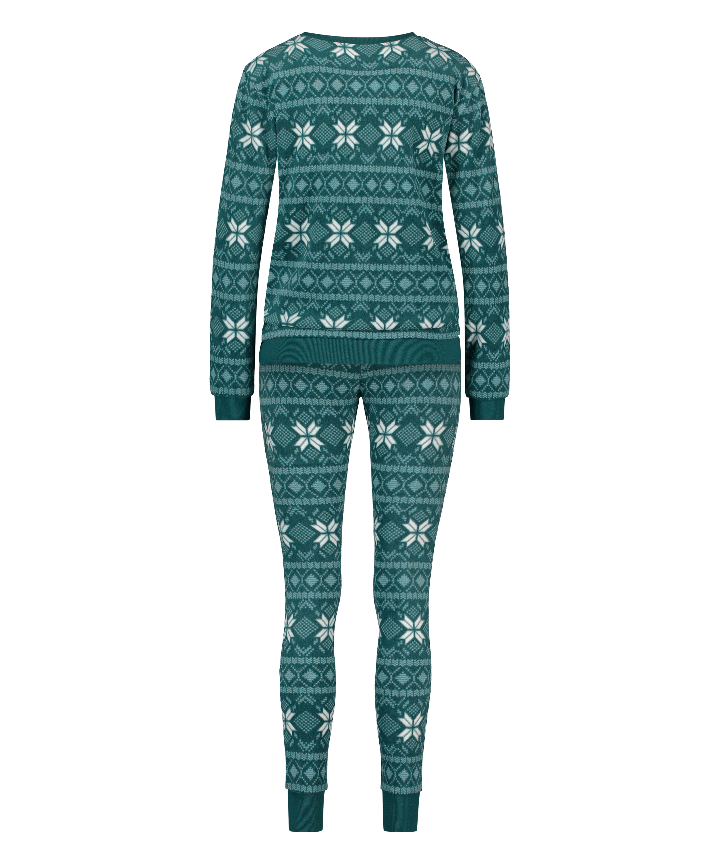 Conjunto de pijama Fleece, Azul, main