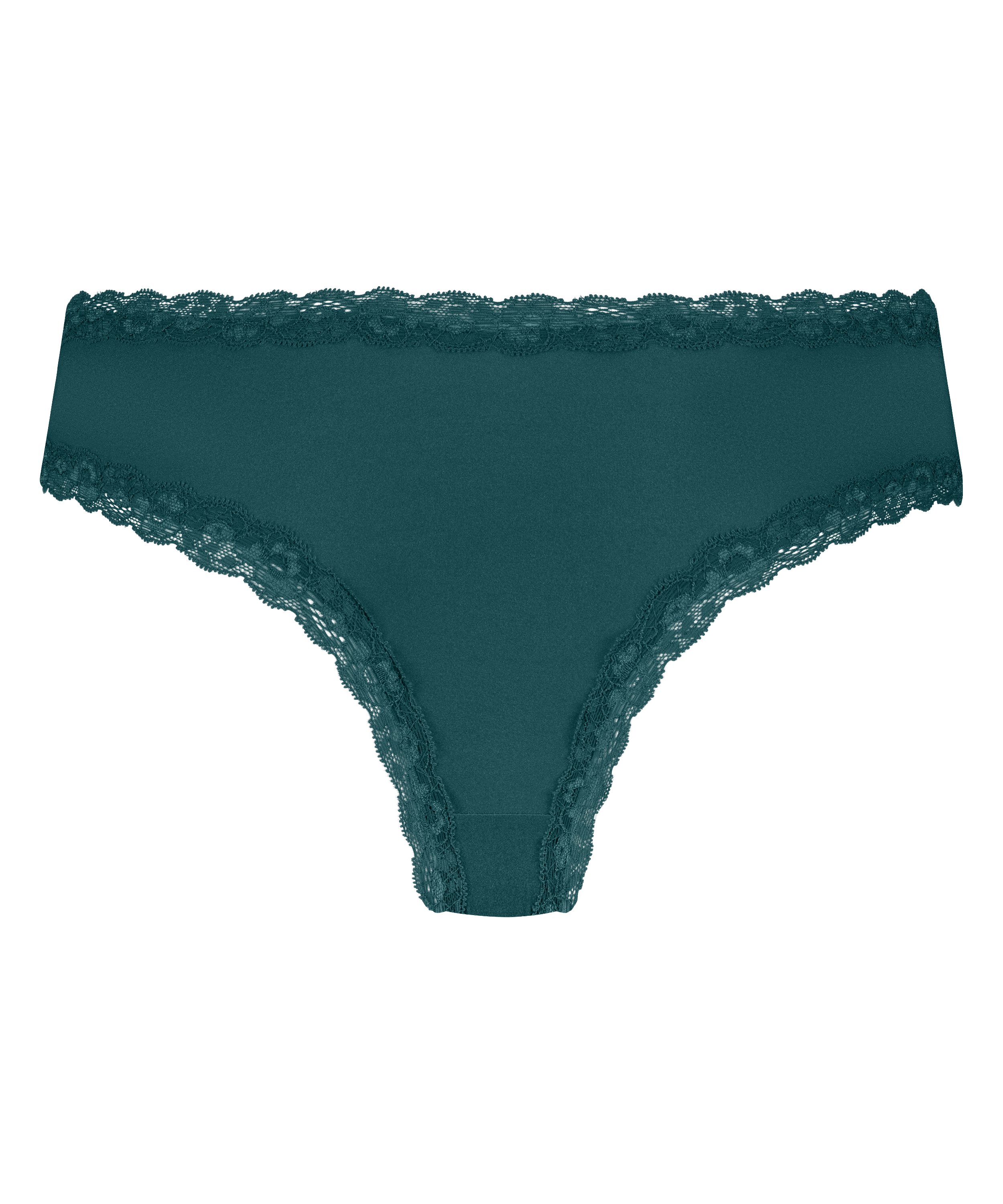 Brasile&ntilde;a en forma de V burn-out mesh, Verde, main