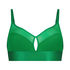 Bralette de rejilla Flexing, Verde