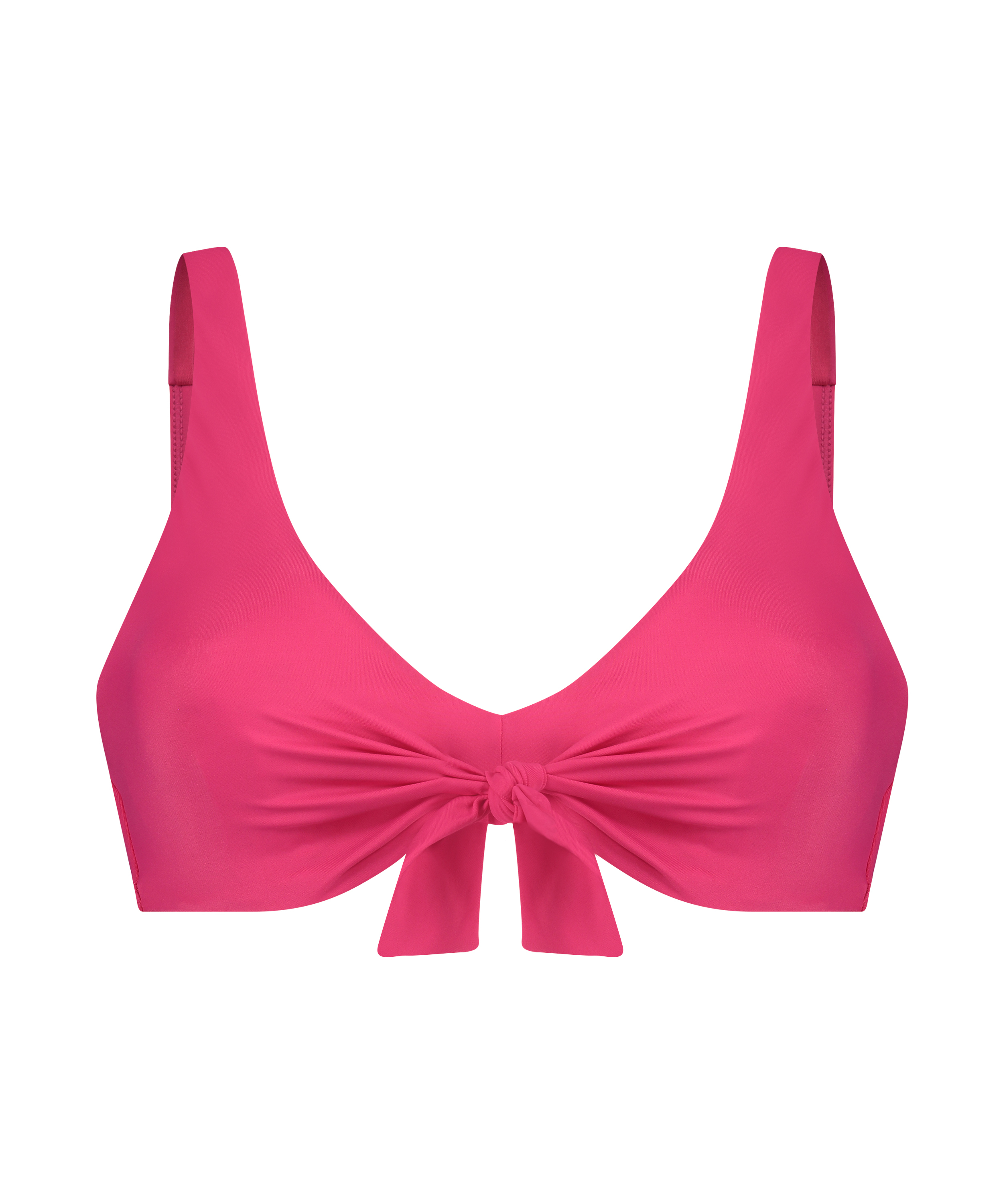 Top de bikini no preformado Luxe, Rosa, main