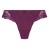 Tanga pantalón corto Diva, Morado