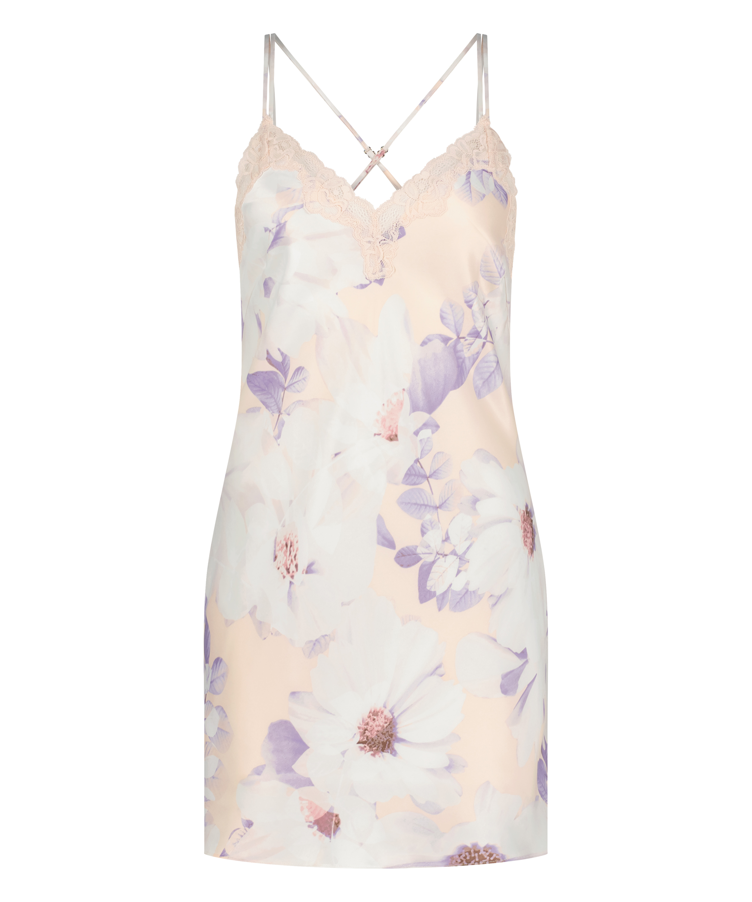 Vestido lancero Satin, Rosa, main