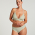 Triangular Bralette Smooth, Verde