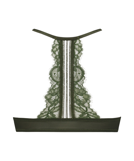 Sujetador realzador acolchado con aros Saffron, Verde