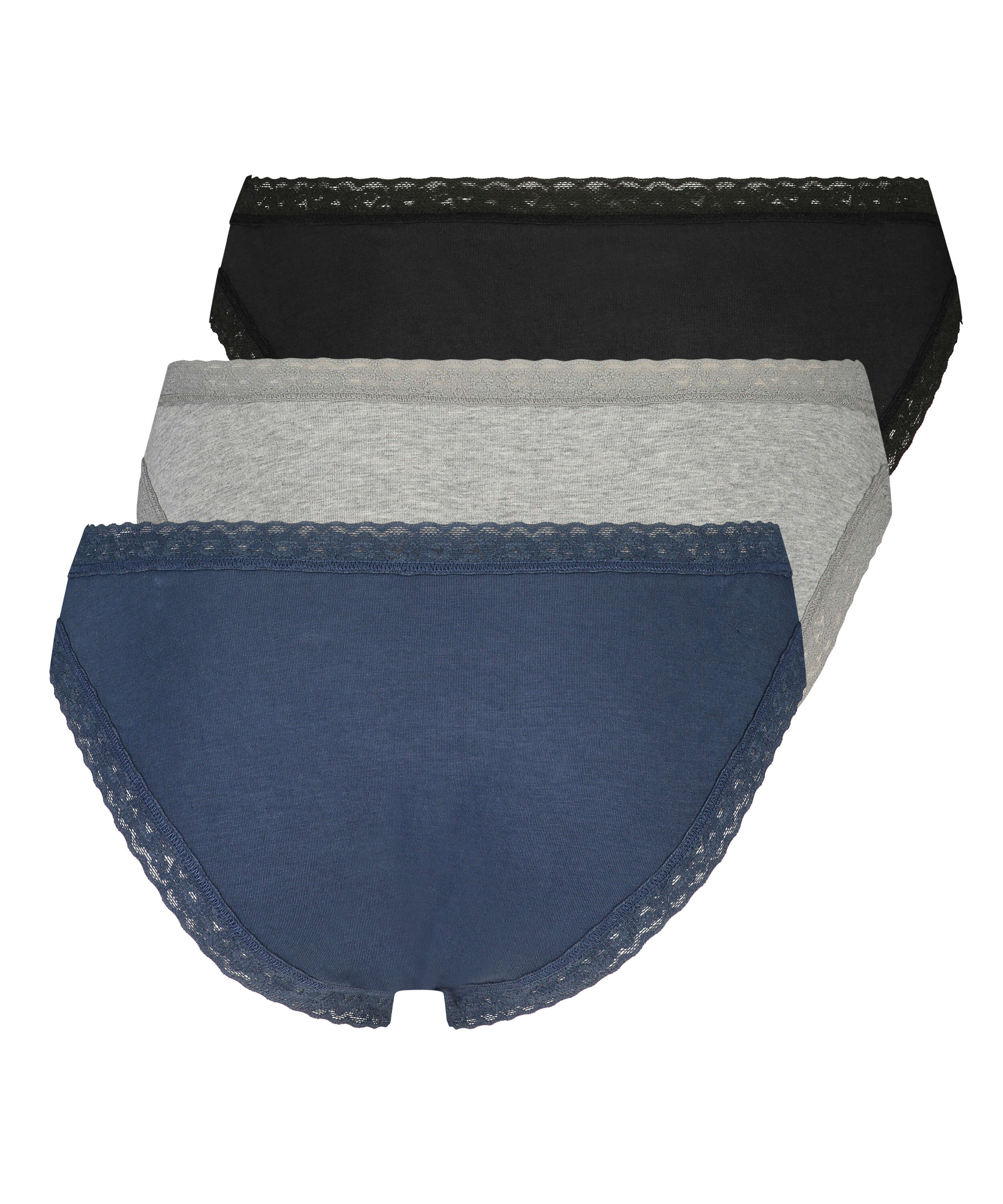 3 pares de braquitas coquetas, Azul, main