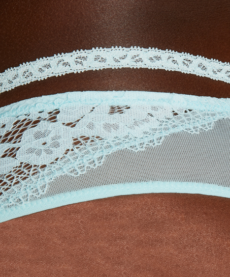 Tanga bóxer Ayla, Azul