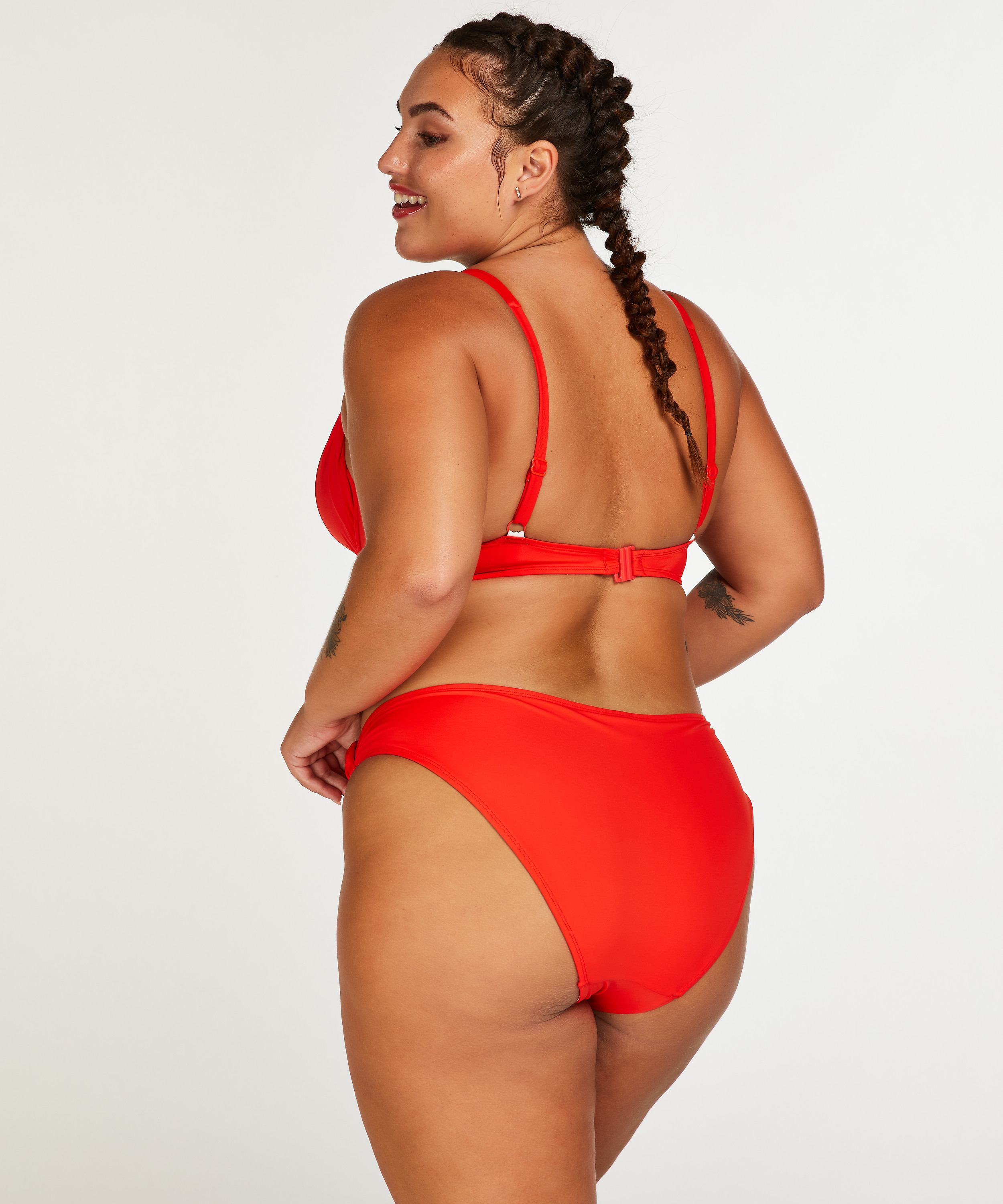 Top de bikini de aros preformado Sardinia, Rojo, main