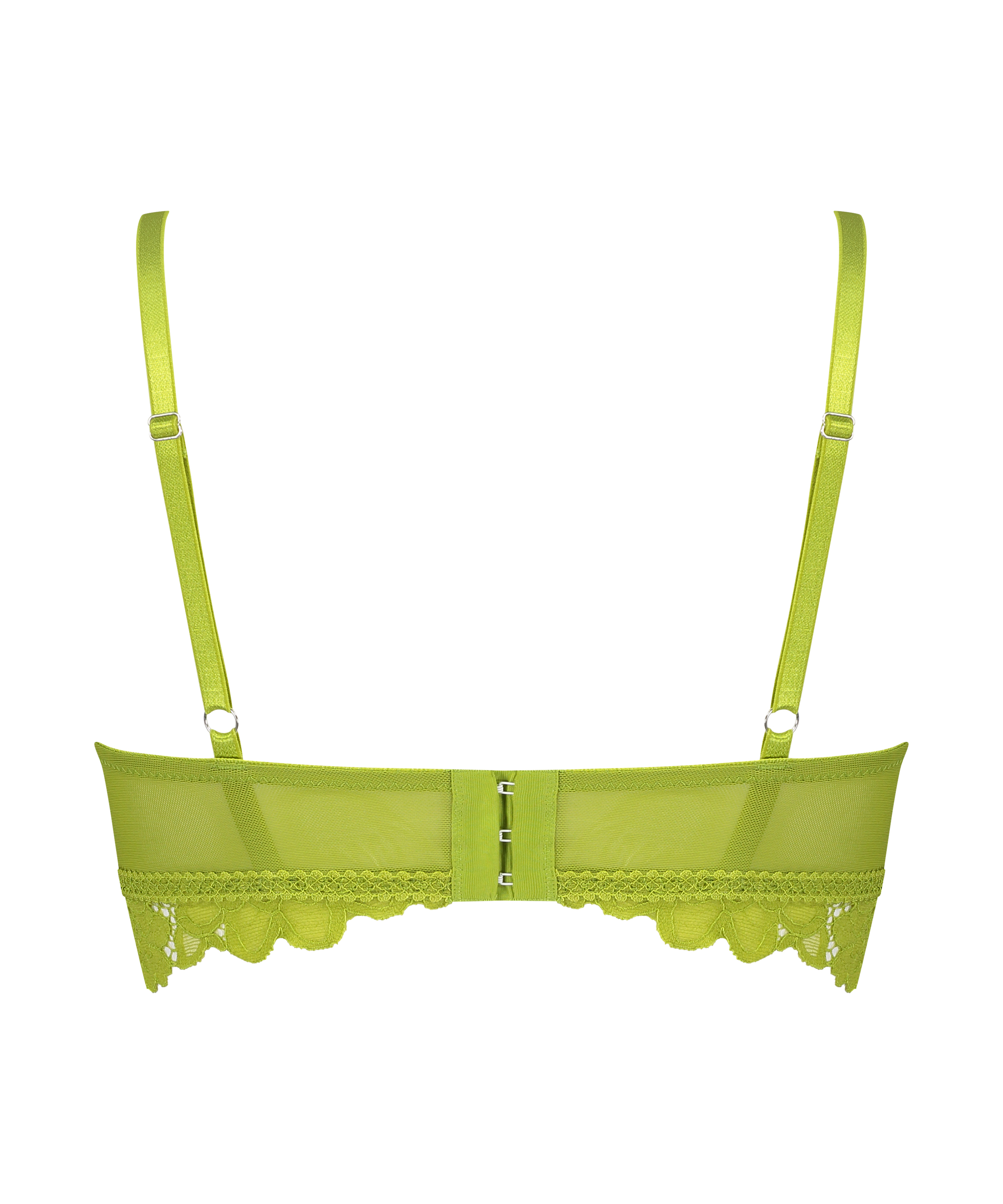 Sujetador preformado sin aros longline Shiloh, Verde, main