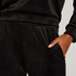 Tall Pantalones de deporte Velours, Negro