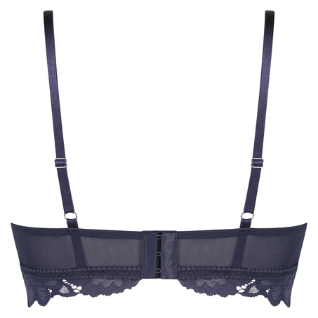 Sujetador preformado sin aros longline Shiloh, Azul