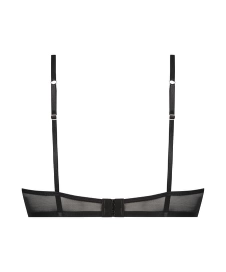 Sujetador de aros no preformado Pippa, Negro