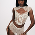 Top Lace Camille, Blanco