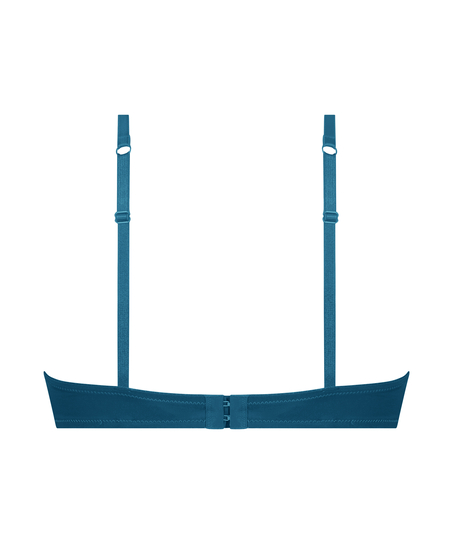 Sujetador de aros preformado Lace & Shine, Azul