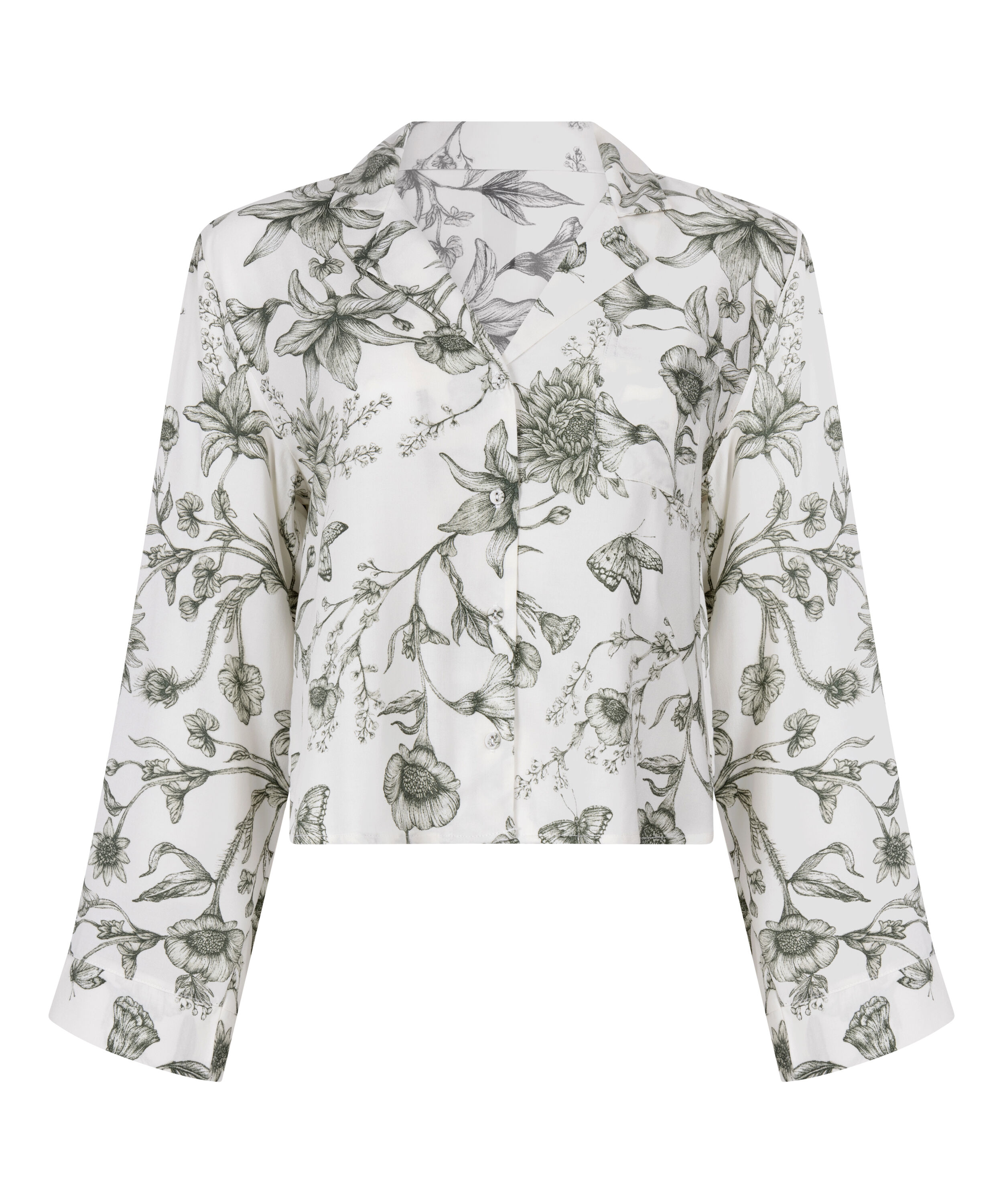 Top de pijama Storylover, Blanco