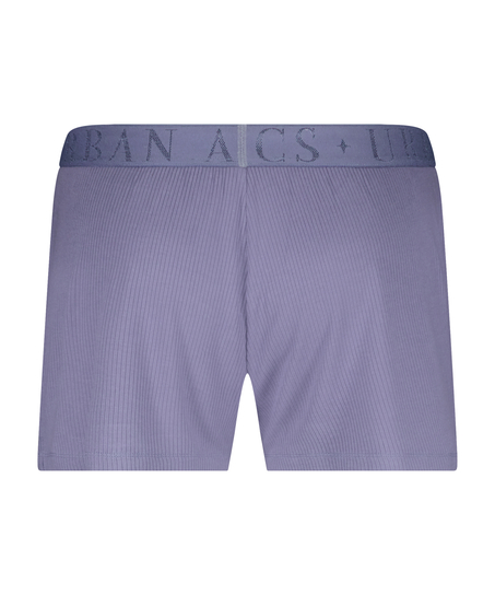 Shorts de canal&eacute;, Morado