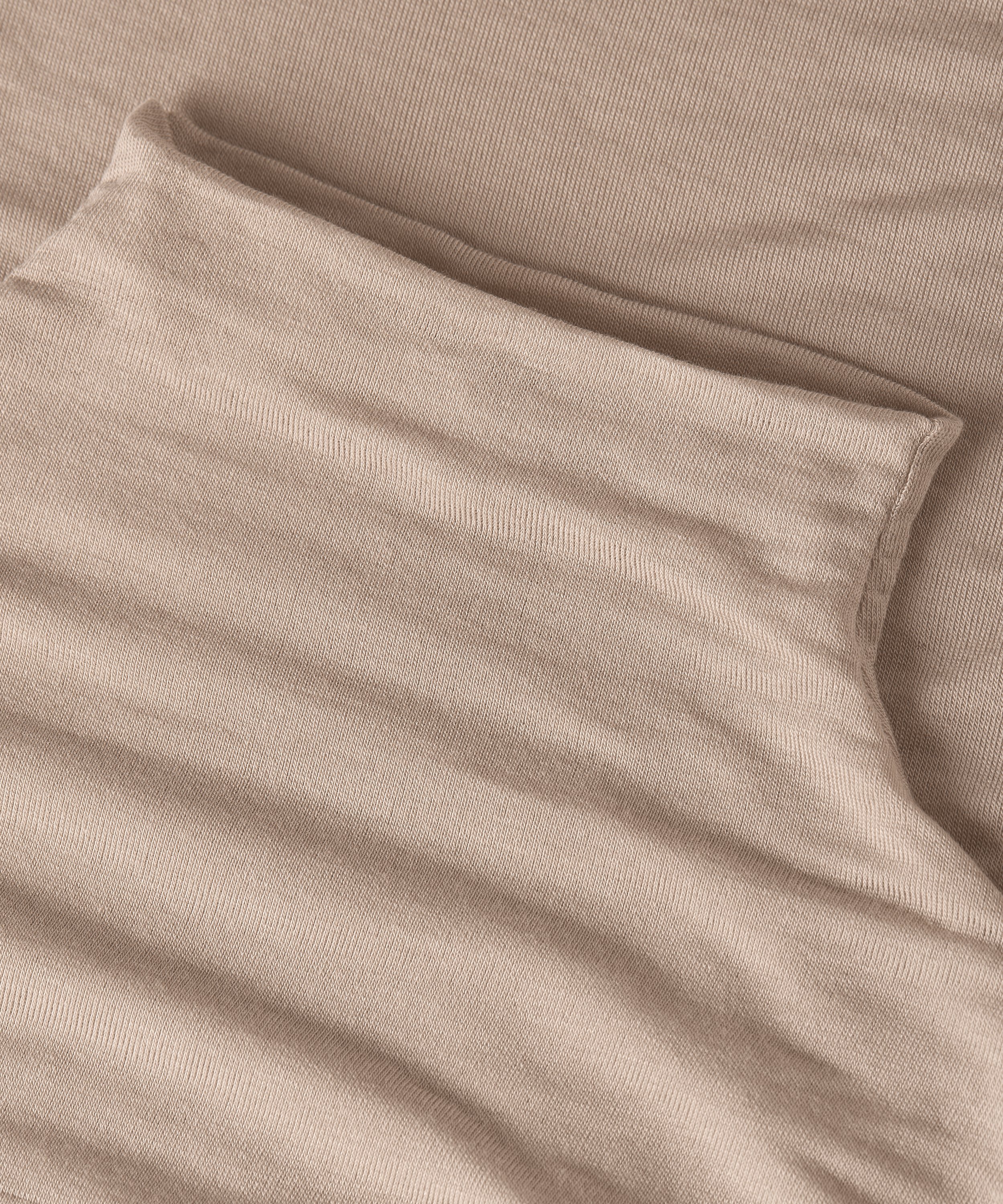 Camiseta de cachemir con cuello alto super suave, Marr&oacute;n, main