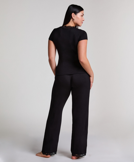 Conjunto de pijama Nanna, Negro