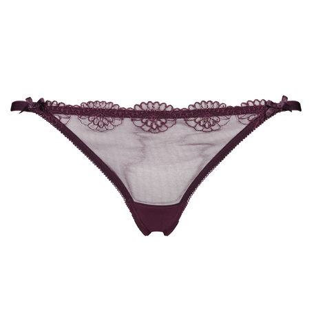 Tanga bordado, Morado