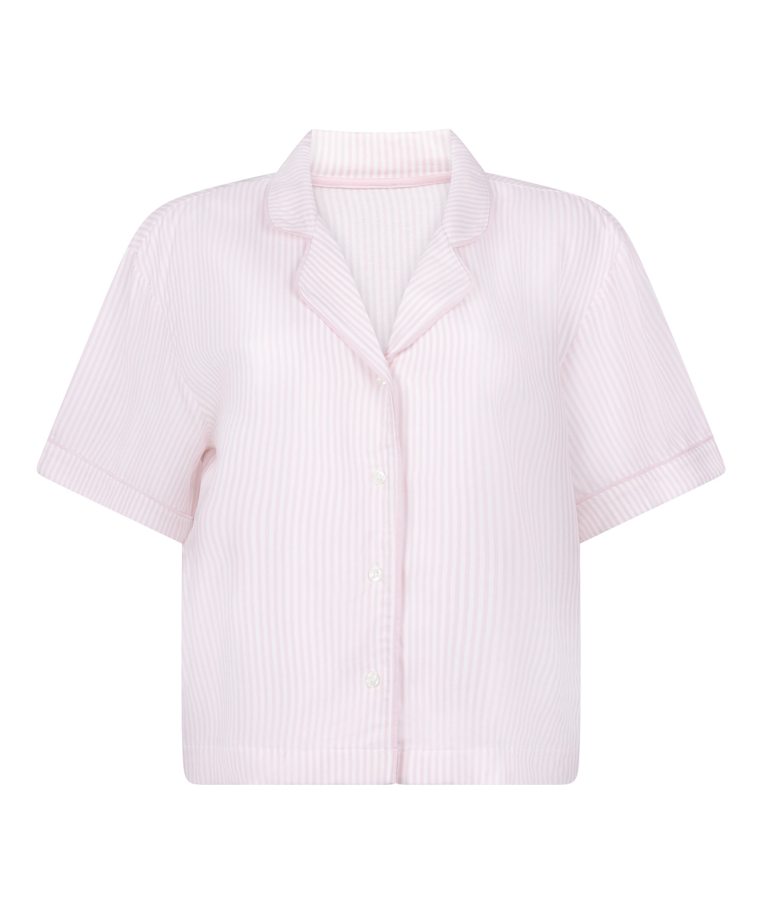Chaqueta de pijama de manga corta, Rosa