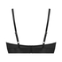 Sujetador longline de aros preformado Luna, Negro