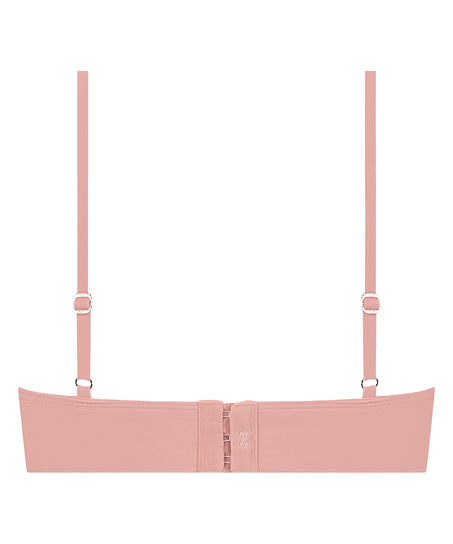 Triangular Bralette Smooth, Rosa