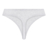 Tanga de algodón suave, Gris