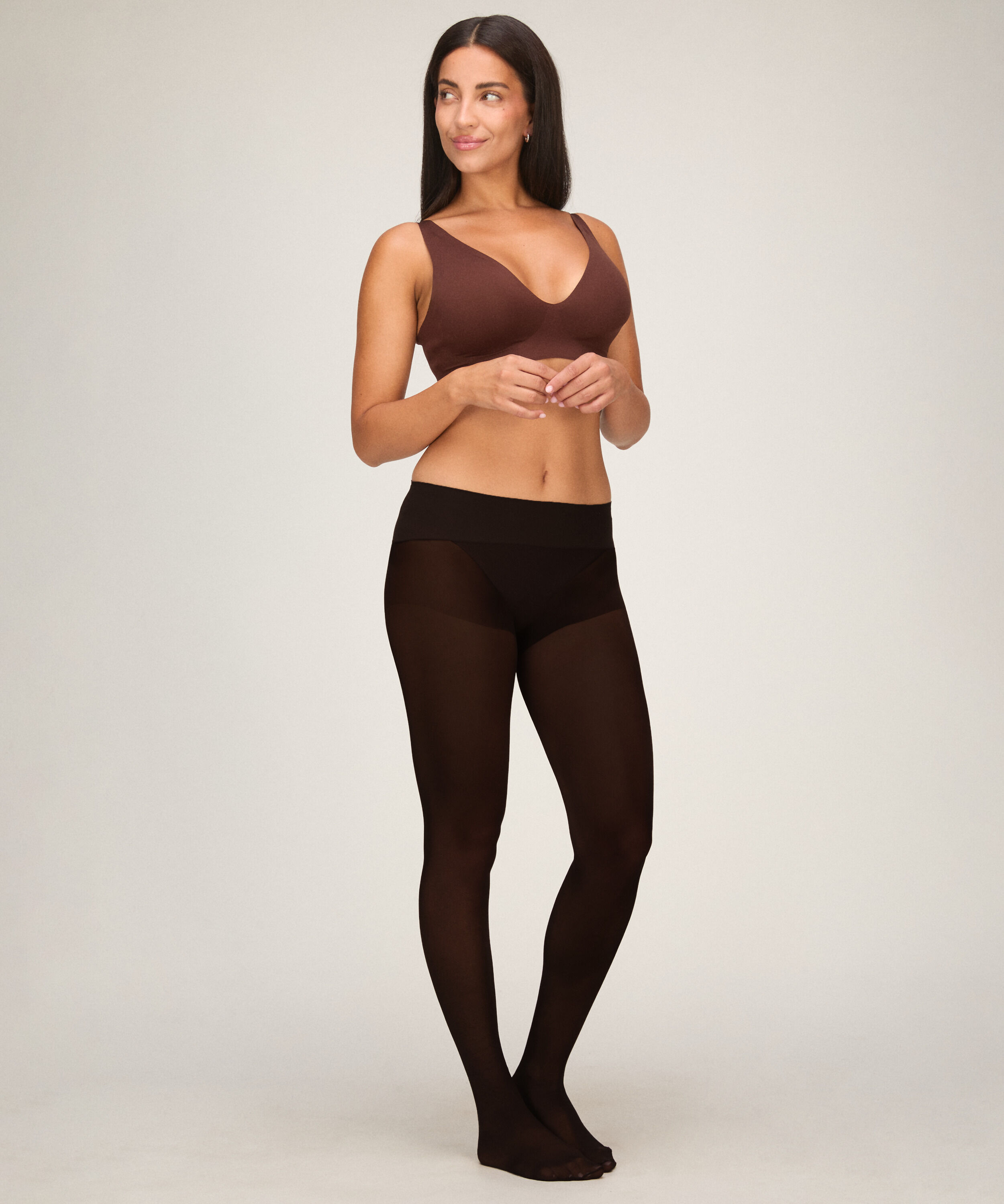 Pantys 40 Denier Tacto Terciopelo, Marrón Pantys 40 Denier Tacto Terciopelo, Marrón