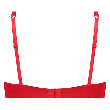 Sujetador push-up de aros preformado Maya, Rojo