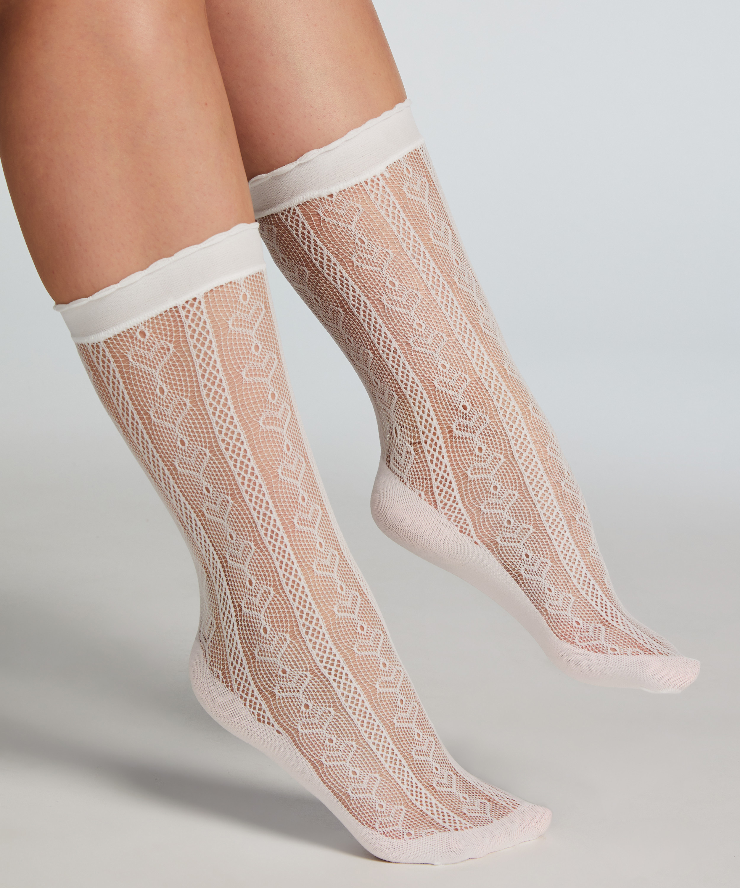 1 par de calcetines, Blanco, main