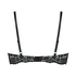 Sujetador de aros bh Rose, Negro