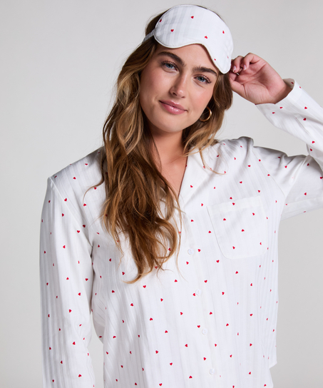 Antifaz para dormir, Blanco