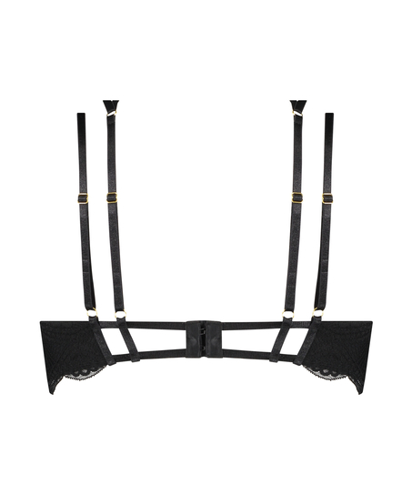 Sujetador de aros preformado Blondie, Negro