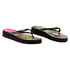 Flip-flops Sylvie wedge, Negro