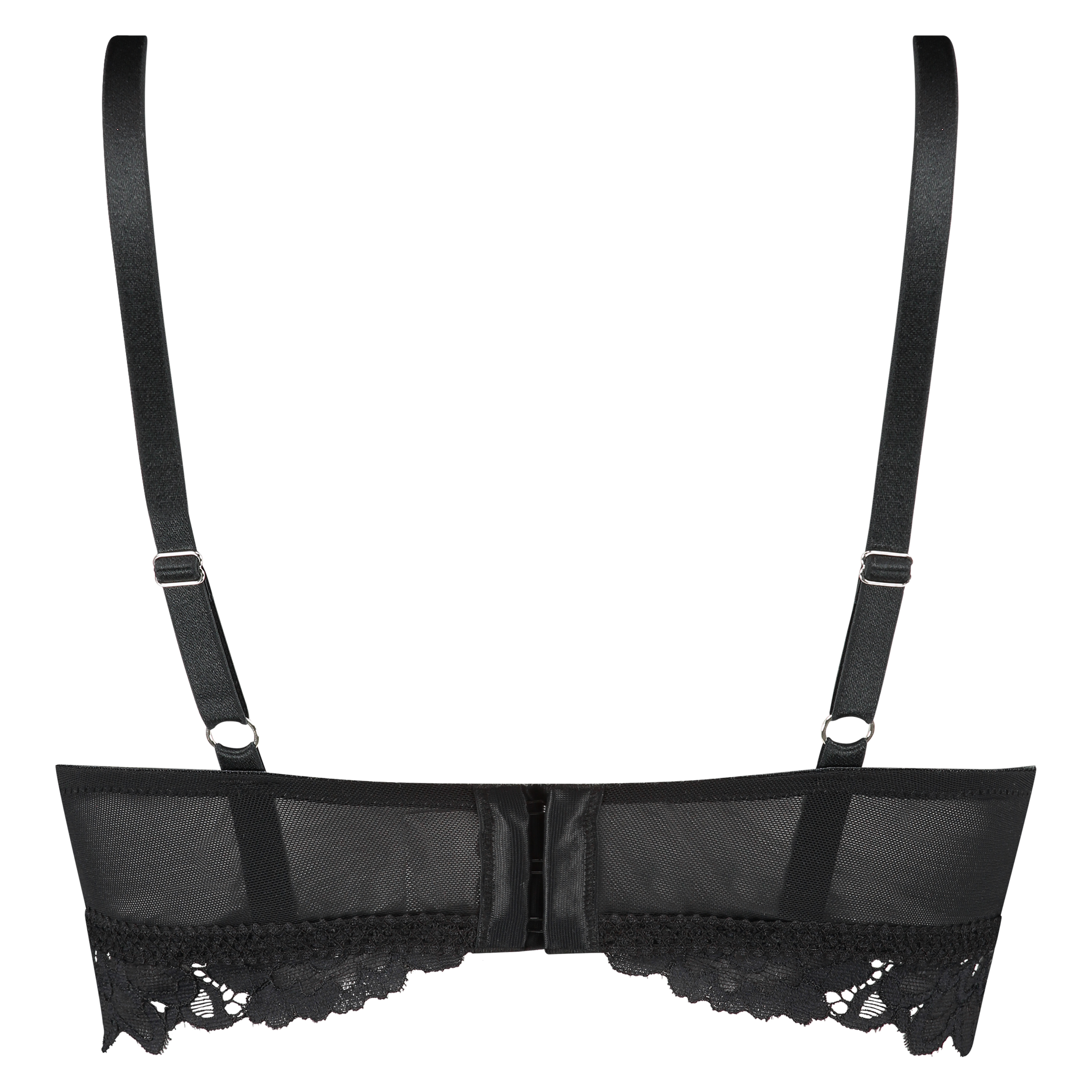 Sujetador push-up preformado sin aros Evey, Negro, main