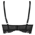 Sujetador push-up preformado sin aros Evey, Negro