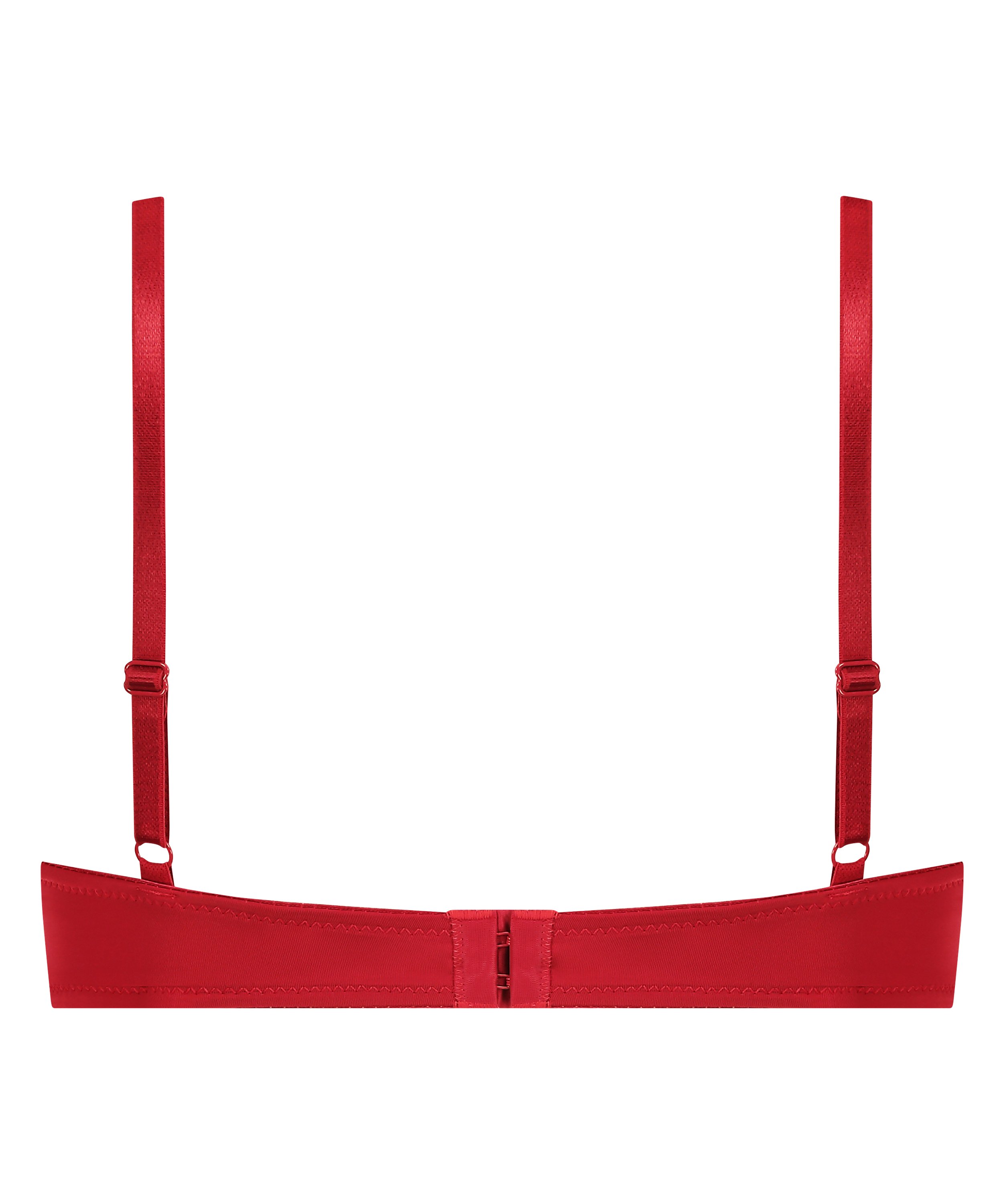 Sujetador con aros preformado Plunge, Rojo, main