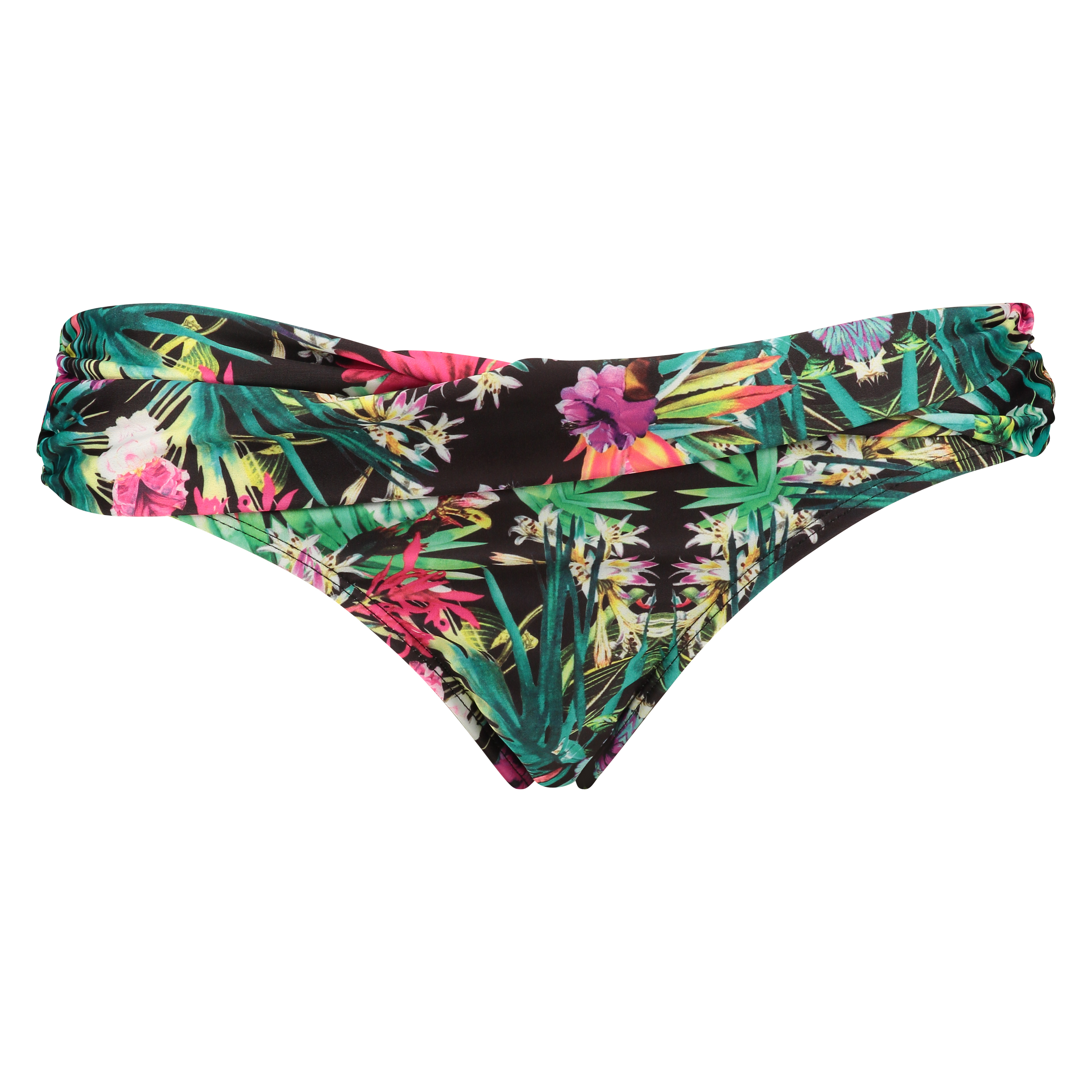 Braguita de bikini Jungle Fever Twist, Negro, main