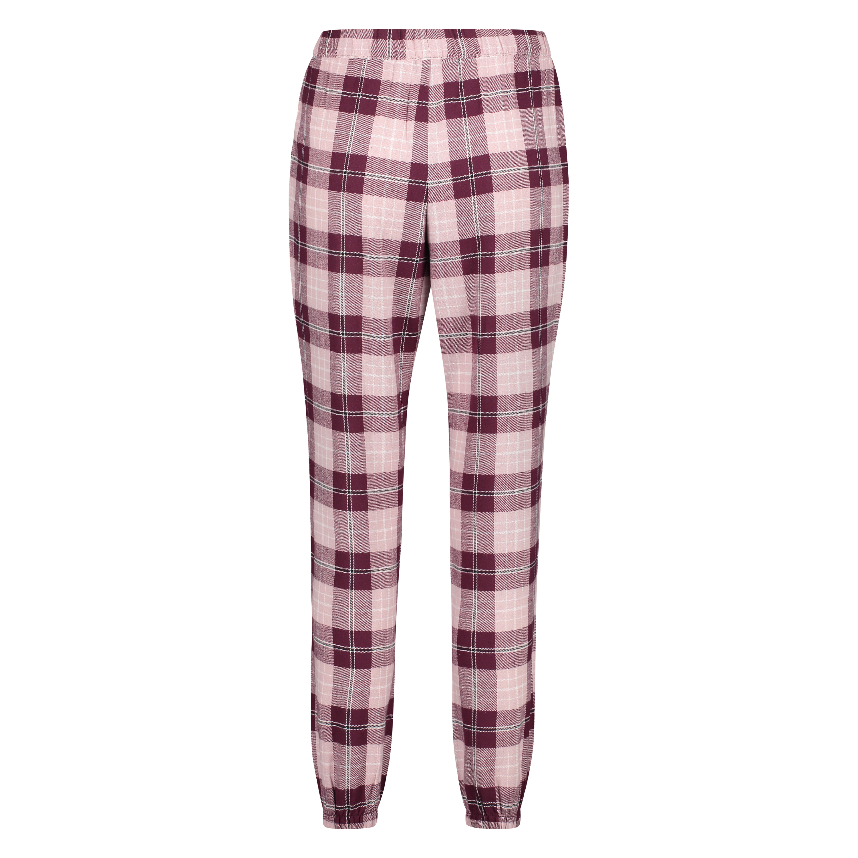 Petite Pantal&oacute;n de pijama Twill Check, Rojo, main
