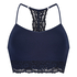 Bralette sin costuras Marine, Azul