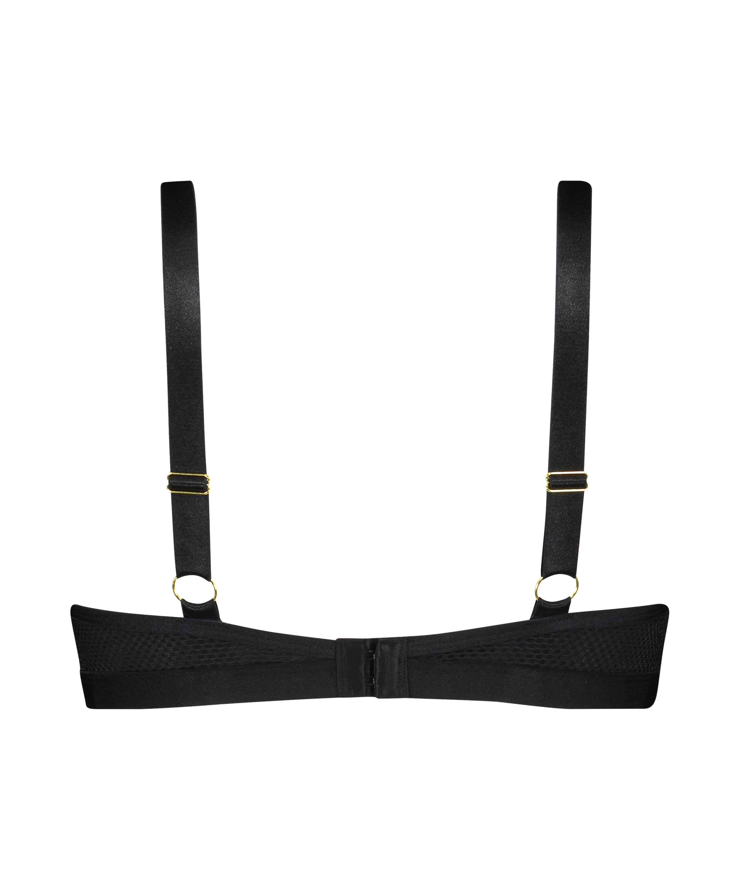 Sujetador de aros no preformado Sting, Negro, main