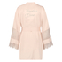 Kimono de sat&eacute;n Bridal, Rosa