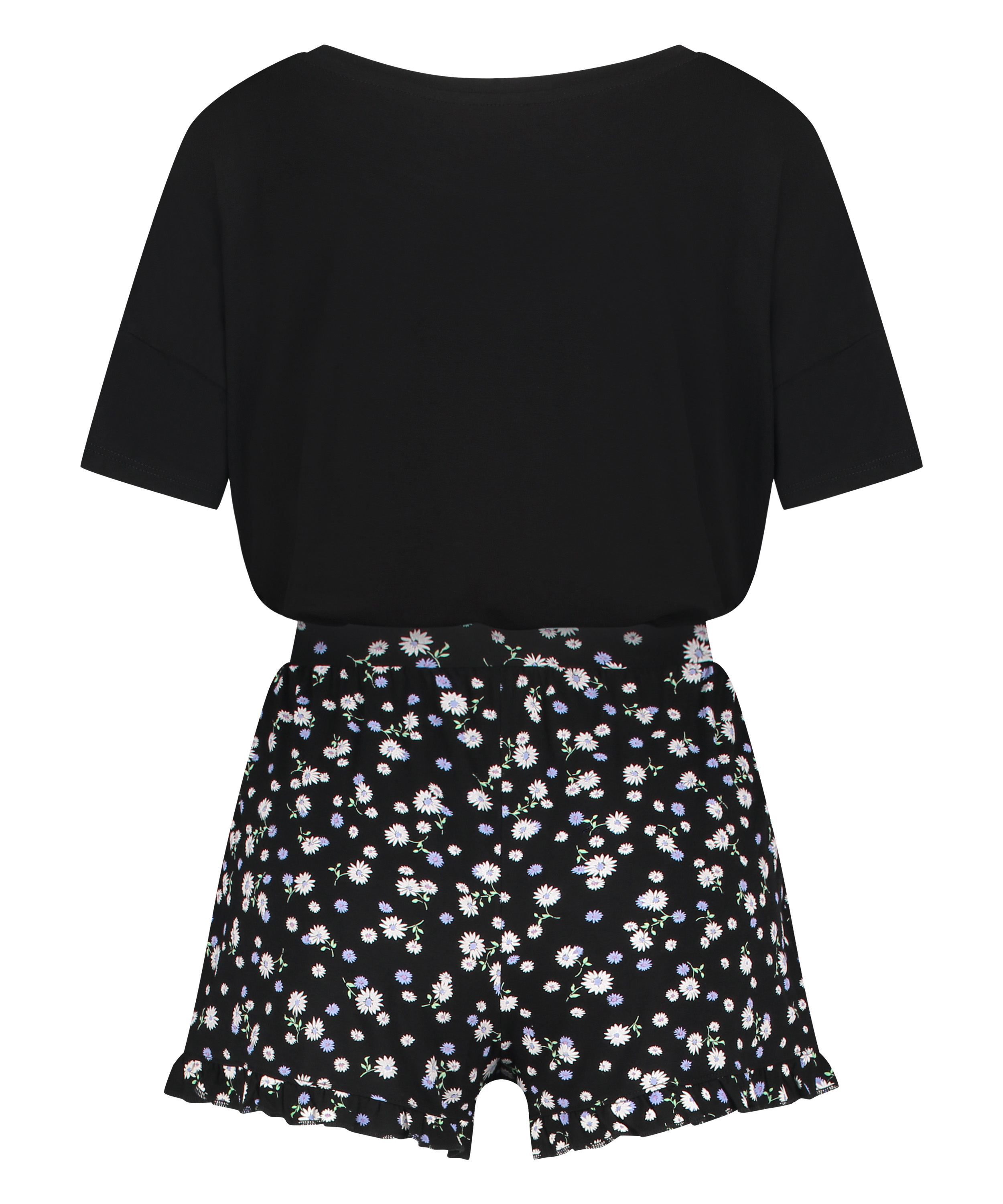 Conjunto de pijama, Negro, main