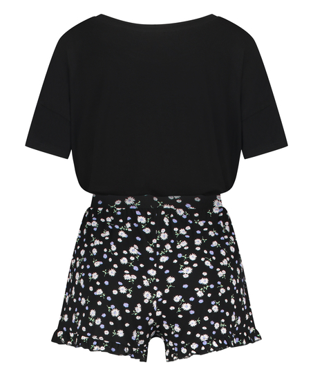 Conjunto de pijama, Negro