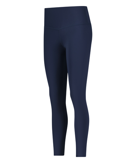HKMX Leggings de talle alto, Azul