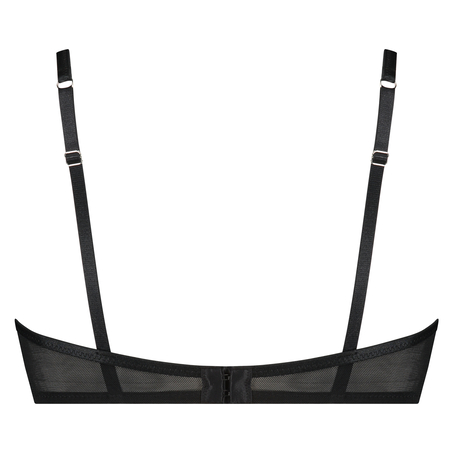 Sujetador de aros no preformado Sosha, Negro