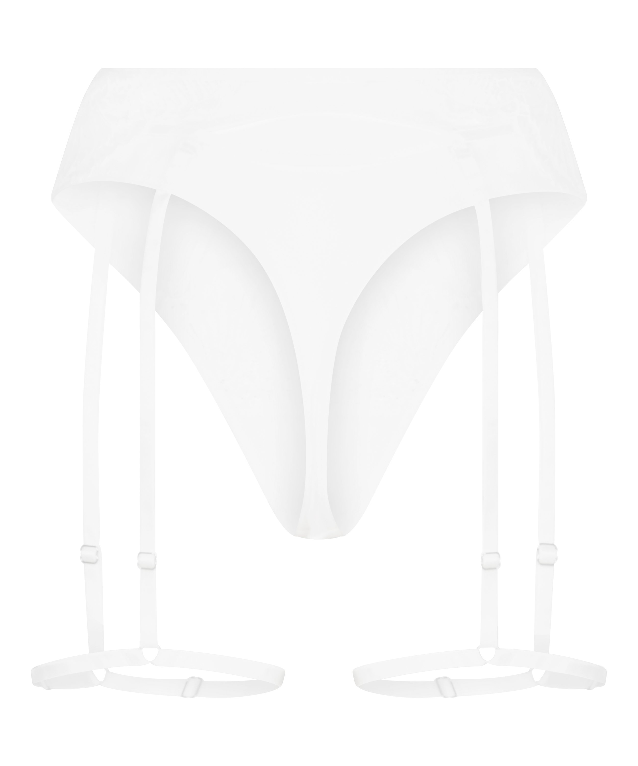 Tanga liguero Whitney, Blanco, main